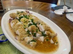 粉丝蒜蓉蒸鱿鱼-501號台州海鲜餐厅(海创园店)