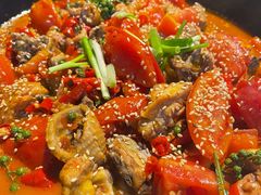 -贵州辣子鸡番茄鸡