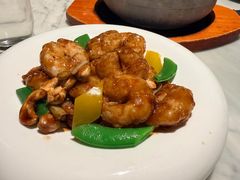 宫保脆果明虾球-青雅中餐厅(大连金石滩绿发希尔顿度假酒店)