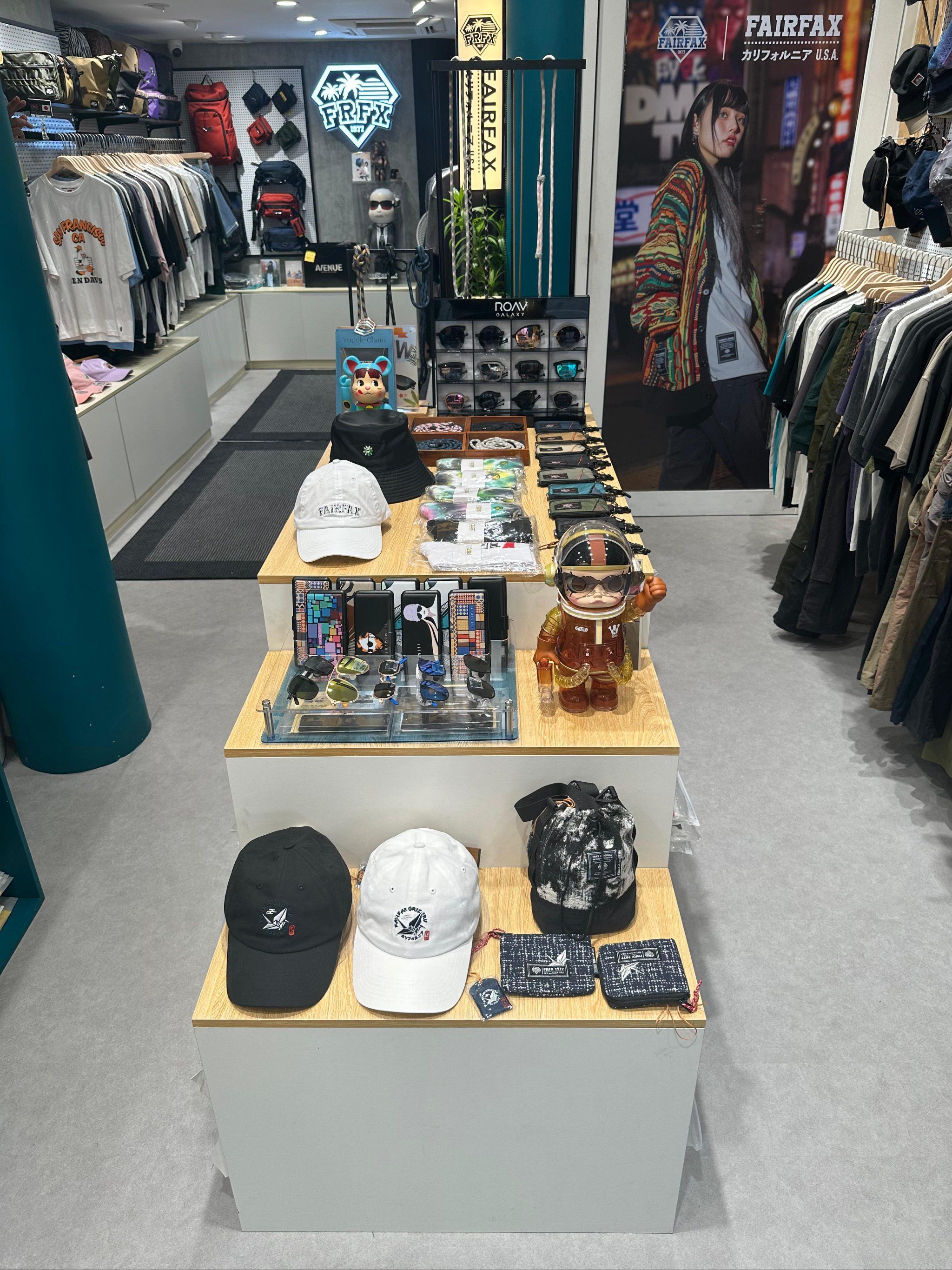 最重要是能在一家店中提供到世界各地的品牌,无论是美国的fairfax