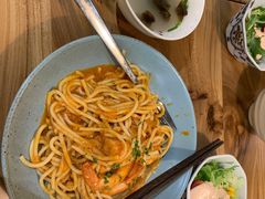 鲜虾茄汁意大利面-红小满休闲餐厅(十全街店)