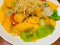 香芒水果虾球-mango tree芒果树泰国餐厅(青岛万象城店)