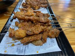 -特色油边心管烤串