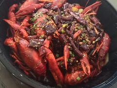 香辣小龙虾-海岛八号龙虾烧烤田鸡(蓝天路总店)