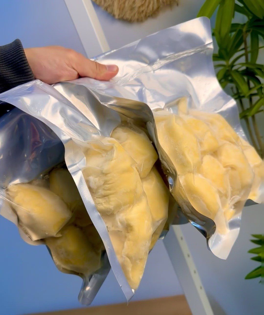 冷冻榴莲的口感绝了