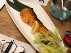 三文鱼烤西京-小句号·精致料理(江南环球港店)