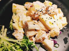 菠萝油条虾-绿茶餐厅(成都大悦城店)