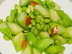 丝瓜毛豆-屋里厢上海菜馆