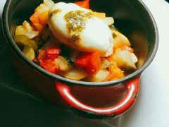 温泉蛋烩蔬菜-LA  PETANQUE(泰安路店)