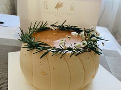 焦糖苹果干蛋糕-侘寂甜品(自取店)
