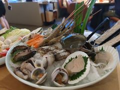 198套餐的海鲜部分-生如夏花泰式火锅(西村黑金店)