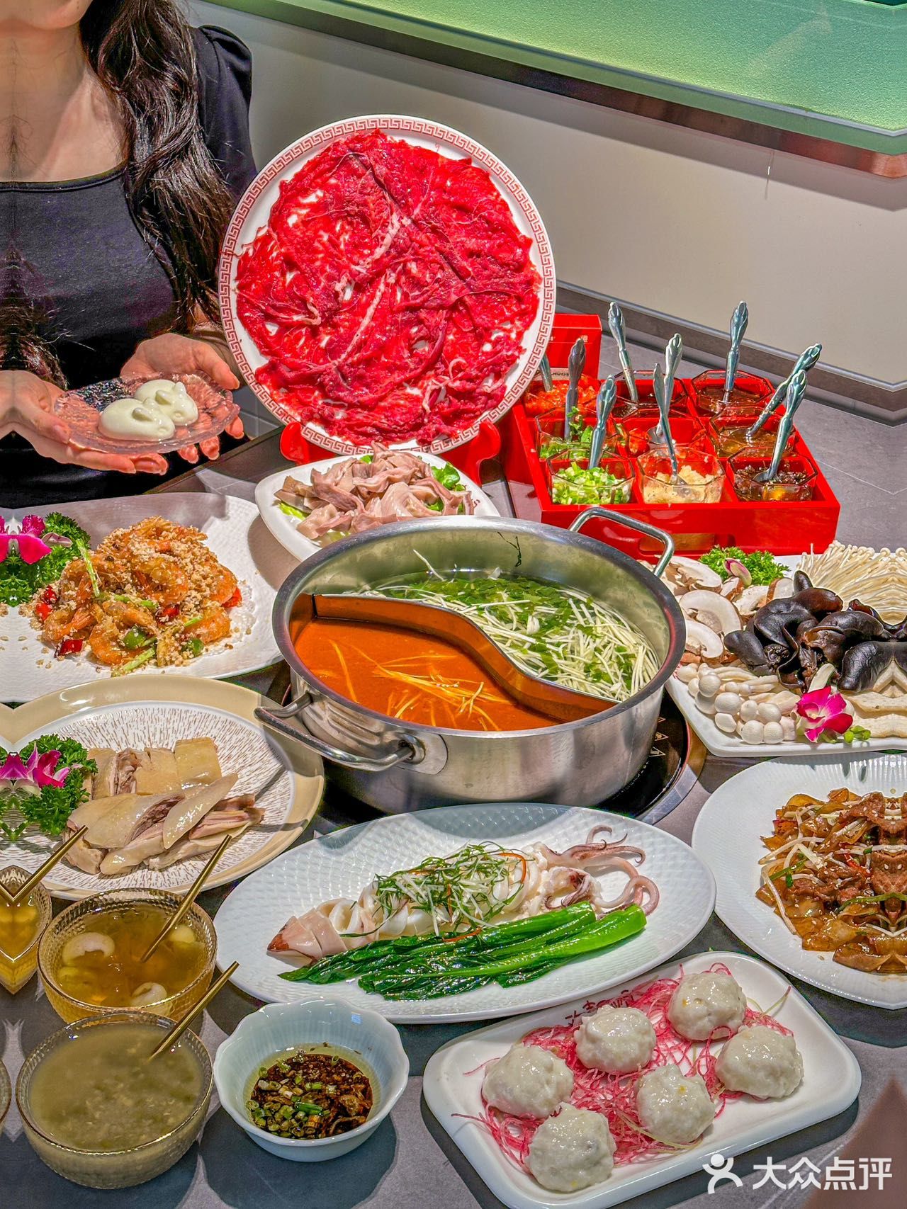 特色港式沙嗲锅鲜爽清汤锅 清汤锅鲜香爽口！