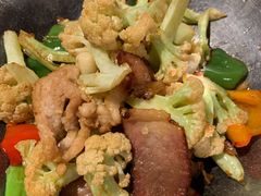 干锅腊肉花菜-避风塘(宝山万达店)