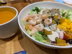 牛油果虾仁芒果沙拉-CALIFORKS加州叉子轻食(朝阳门店)