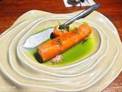 烟熏挪威三文鱼卷配红鱼籽酱-格鲁·秀色Georgia’s Feast