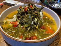 浆水苦苦菜-百草滩羊清水涮羊肉(长城路店)