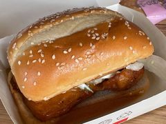 板烧鸡腿汉堡-肯德基(机场三店)