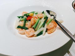 翠绿山药炒虾仁-满满海佛跳墙(千禧店)