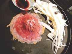 三年酵香火腿配大理手撕乳扇-泓0871臻选云南菜·味庄