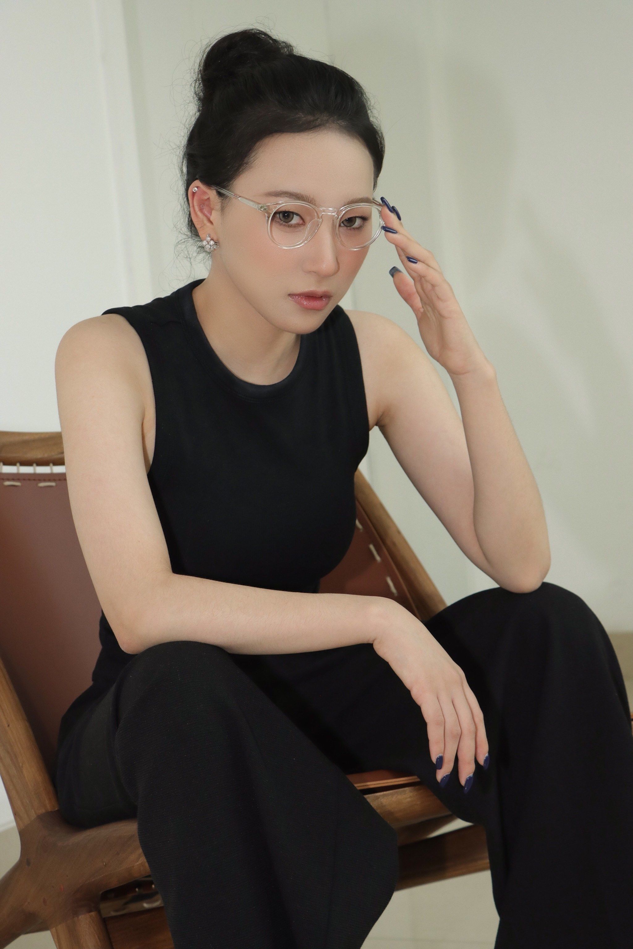 白开水透明眼镜👓淡人专属眼镜