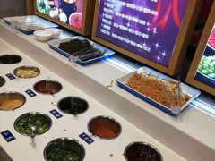 自助调料区-倍儿红喜临门火锅(文兴路店)