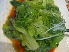 白灼生菜-后海16号·北京私房菜