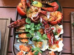 海鲜拼盘-三亚艾迪逊酒店·海滩烧烤 BARBACOA·现场乐队·浪漫晚餐·烧烤海鲜