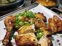 香葱烤鸡-绿茶餐厅(天津天河城店)