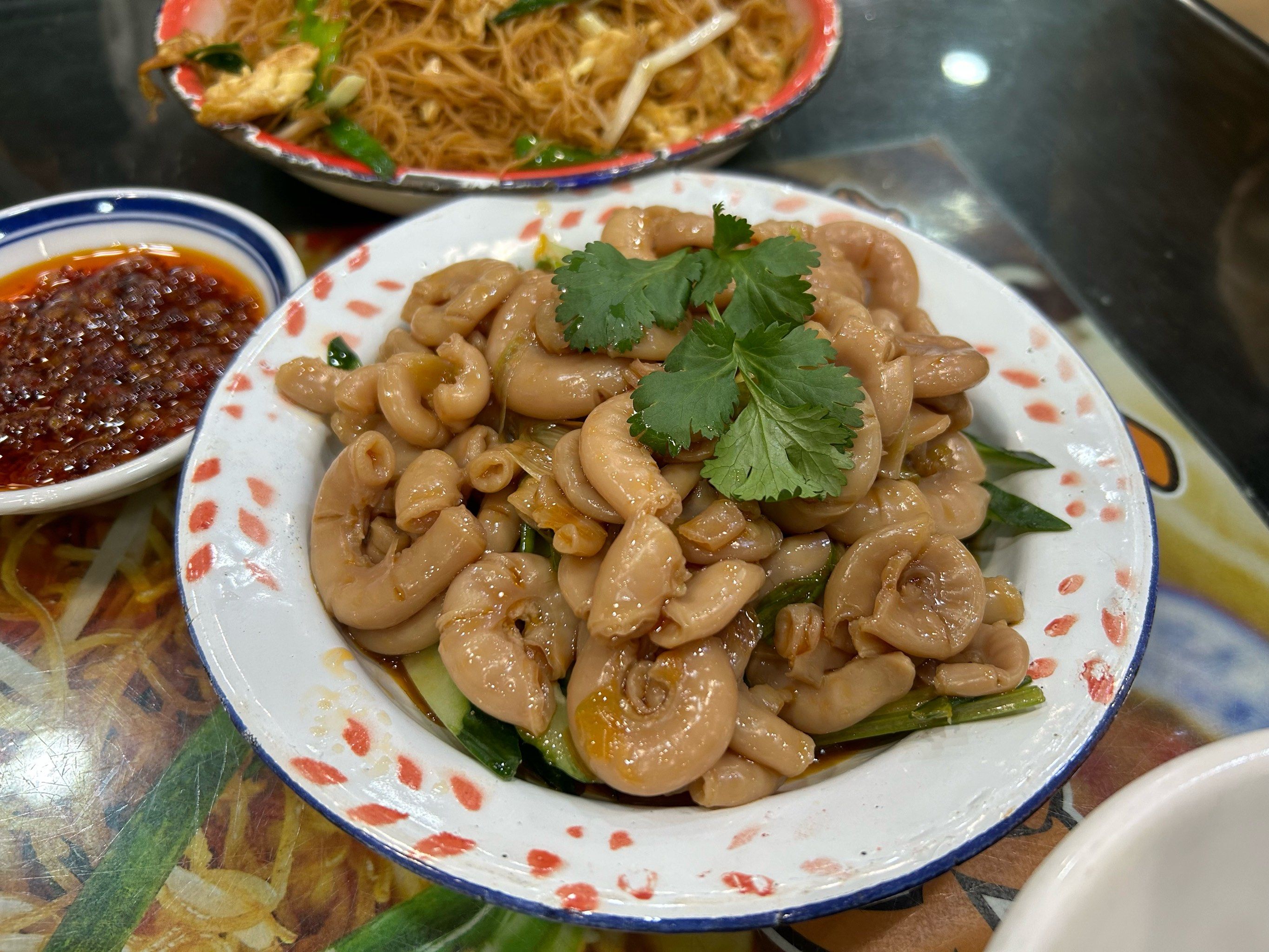 生肠很特别,口感爽滑,是凉菜