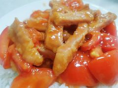 番茄猪扒饭-好好滋味茶餐厅