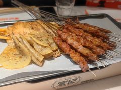 -宝记烧烤·碳锅羊肉·羊蝎子火锅·夜食社(文体路创始店)