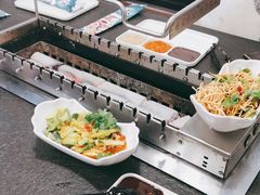 -長壹旋转烤吧 农家鸡火锅