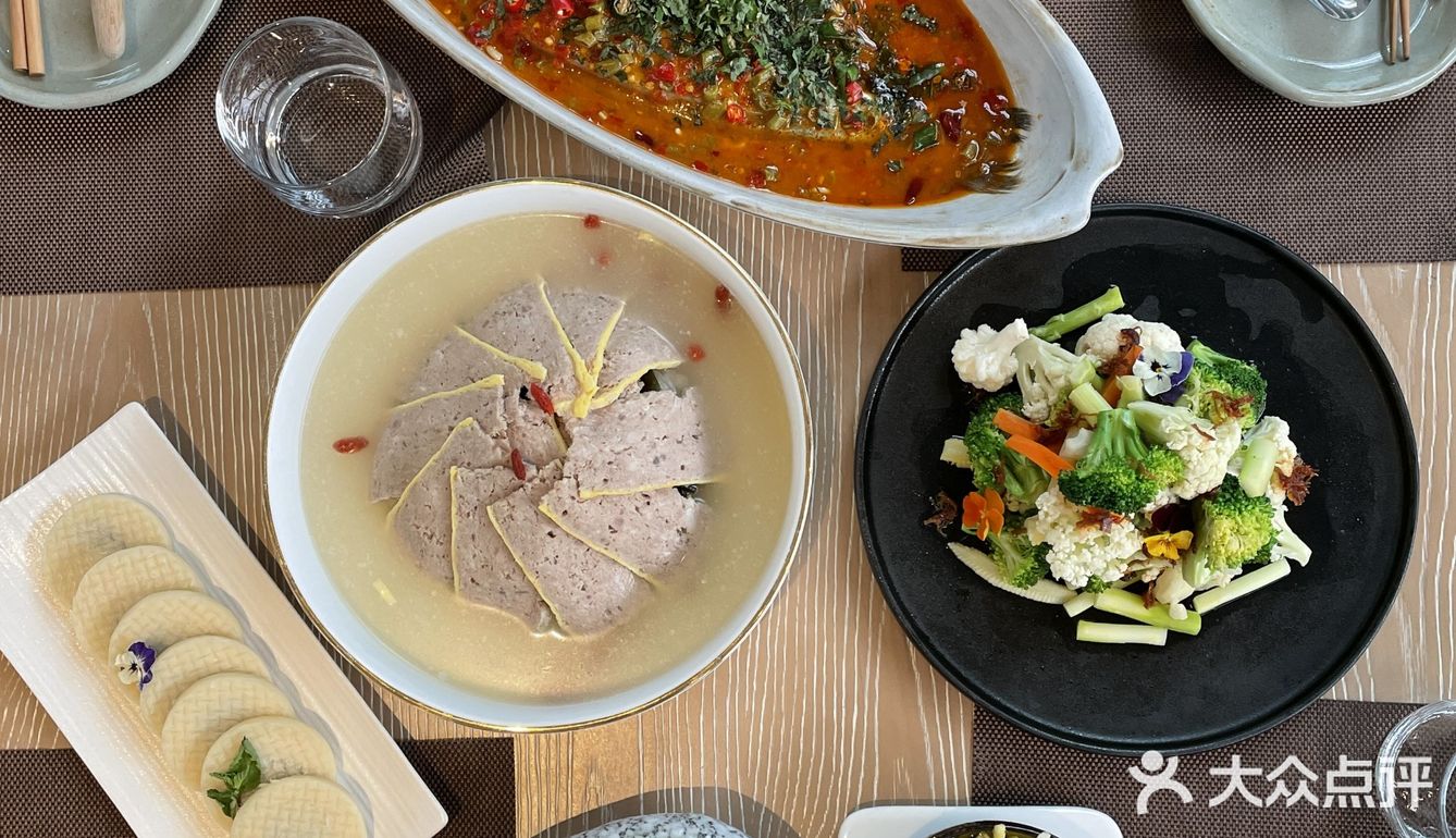 归荷塘、竹林、田野拥抱下的绝美餐厅🍴🍴
