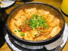 砂锅脆皮豆腐-炊烟小炒黄牛肉(中心印象城店)