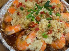铁板蒜蓉大虾-洪泽老鱼馆(清浦店)