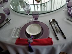 餐具摆设-君来湖滨饭店·渔餐厅