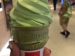 抹茶冰淇淋-麦当劳(朗豪坊店)