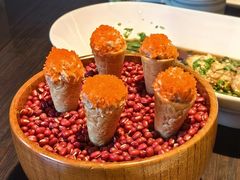 蟹子金枪鱼脆壳-庐灶江南·江南菜·四合院Bistro(东直门·华侨夜泊君亭店)