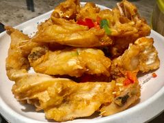 椒盐鱼骨-淘米捞·米汤脆鲩鱼火锅(福田皇岗店)