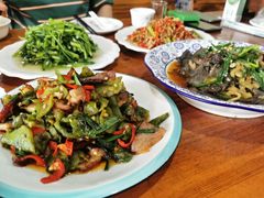 干莴苣炒腊肉-湖南湘菜馆(东湘缘二店)