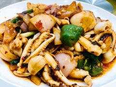 鱿鱼炒洋葱-海鲜人家(吕四店)