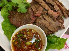 泰式烤牛肉-金兰花泰国菜馆