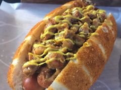 麻辣小龙虾热狗包-LELECHA乐乐茶(上海五角场万达广场店)