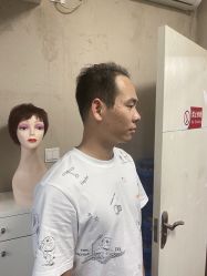 -极客侠男士假发定制补发