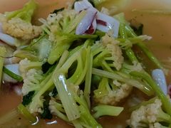 鱿鱼炒花菜-老林記