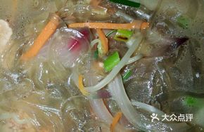 Seafood Sweet Potato Noodles