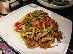 芹菜炒毛肚-力力渔港涉外店
