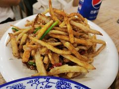 干煸藕丝-江城燕子大排档(江汉路步行街店)