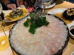 -潮庭·大连海鲜·炭火烧烤·扇贝王(大连店)