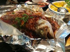 酱烤活鲈鱼-新白鹿餐厅(虹桥南丰城店)